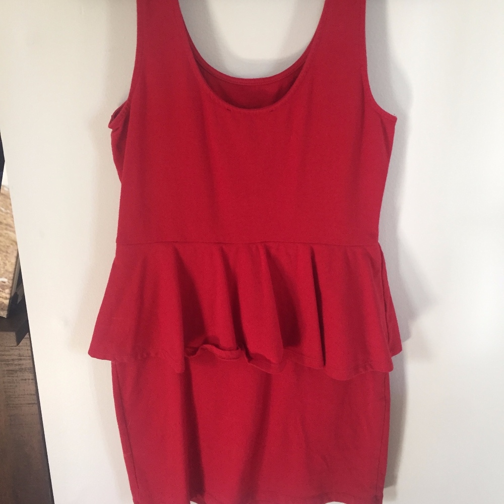 Peplum Bodycon Dress